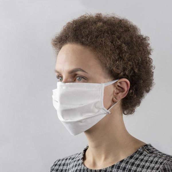 Herbruikbaar, 1 x 100 g / m2, beschermend gezichtsmasker mondkapje