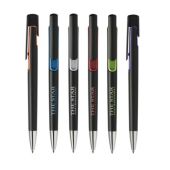 Blacktie balpen- Metallic look accent & Fraaie clip Blacktie balpen- Metallic look accent & Fraaie clip